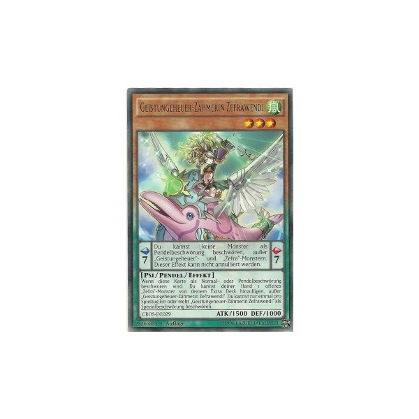 Geistungeheuer-Z&auml;hmerin Zefrawendi CROS-DE029