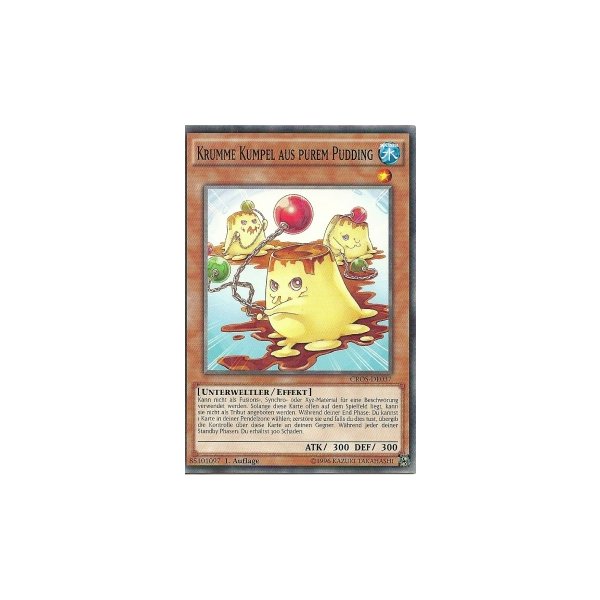 Krumme Kumpel aus purem Pudding CROS-DE037