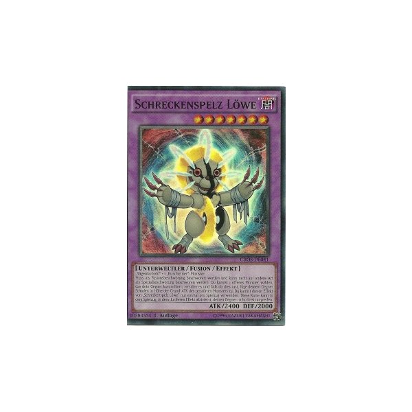 Schreckenspelz L&ouml;we CROS-DE041