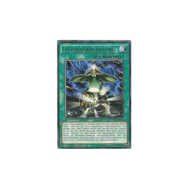 Fusionseinberufung CROS-DE053