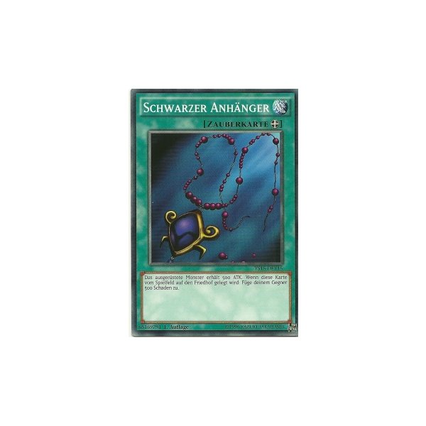 Schwarzer Anh&auml;nger YS15-DEY15