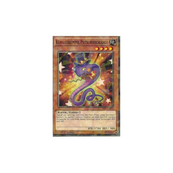 K&uuml;nstlerkumpel Peitschenschlange SHATTERFOIL SP15-DE013