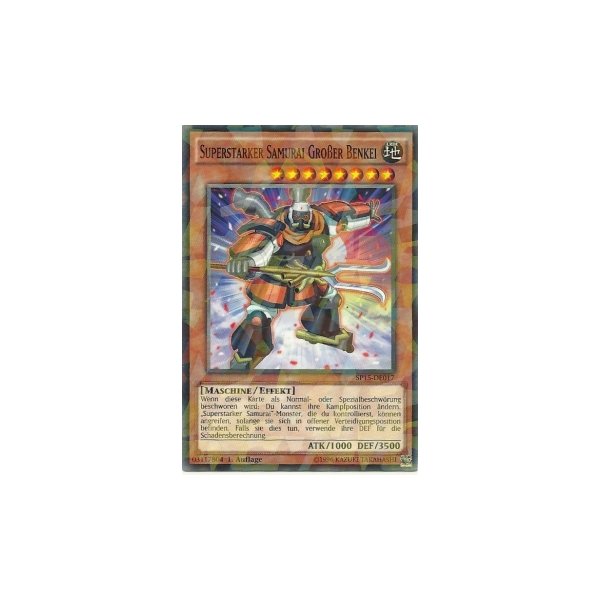 Superstarker Samurai Gro&szlig;er Benkei SHATTERFOIL SP15-DE017