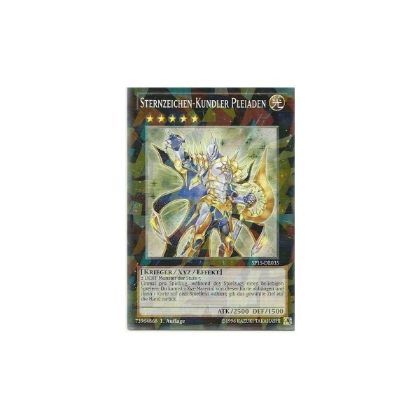 Sternzeichen-Kundler Pleiaden SHATTERFOIL SP15-DE035