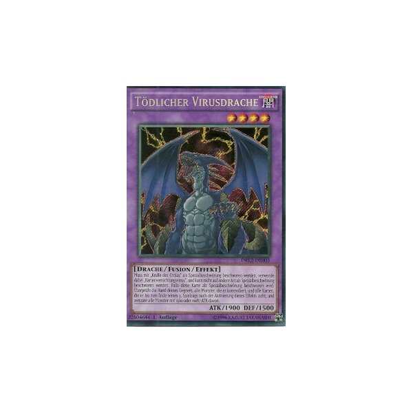 T&ouml;dlicher Virusdrache DRL2-DE003