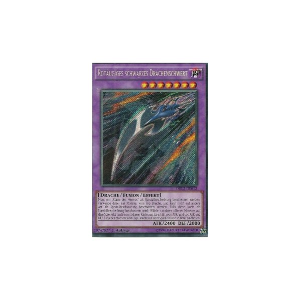 Rot&auml;ugiges schwarzes Drachenschwert DRL2-DE012