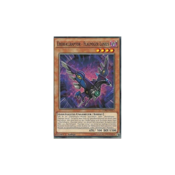 &Uuml;berfallraptor - Flaumiger Lanius CORE-DE013