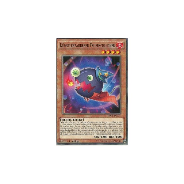 K&uuml;nstlerzauberer Feuerschlucker CORE-DE016