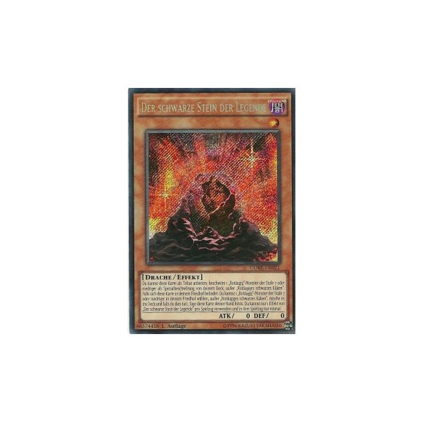 Der schwarze Stein der Legende CORE-DE021