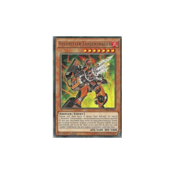 Feueritter Lanzentr&auml;ger CORE-DE032