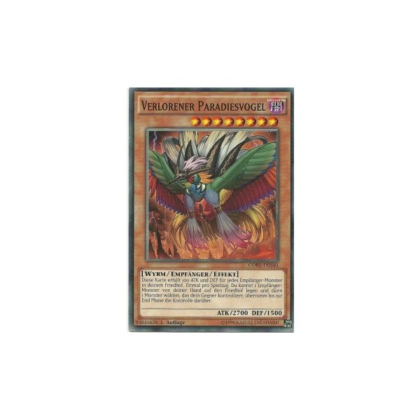 Verlorener Paradiesvogel CORE-DE040