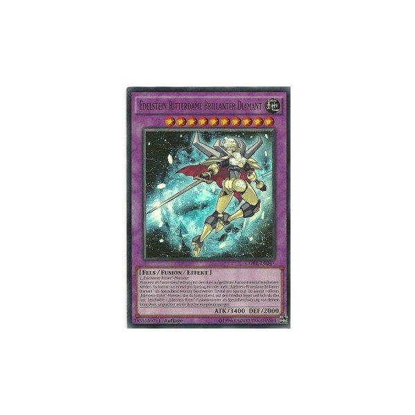 Edelstein-Ritterdame Brillanter Diamant CORE-DE047