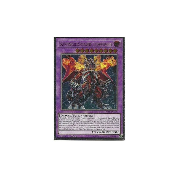 Erzunterweltler Schwarzer Totenkopfdrache (Ultimate Rare) CORE-DE048umr