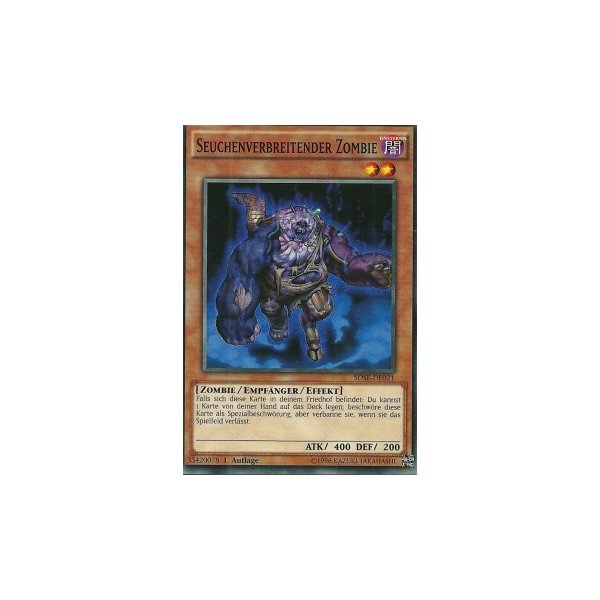 Seuchenverbreitender Zombie SDSE-DE021