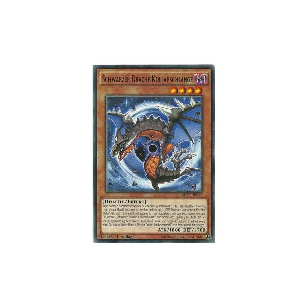 Schwarzer Drache Kollapschlange SDSE-DE023