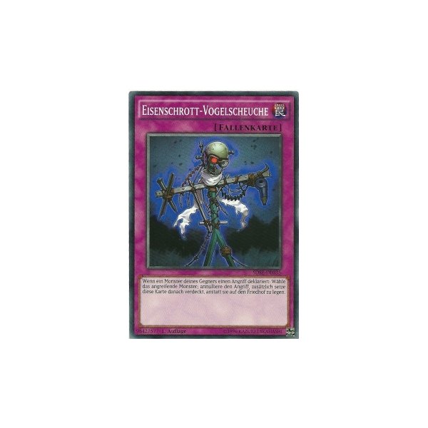 Eisenschrott-Vogelscheuche SDSE-DE035