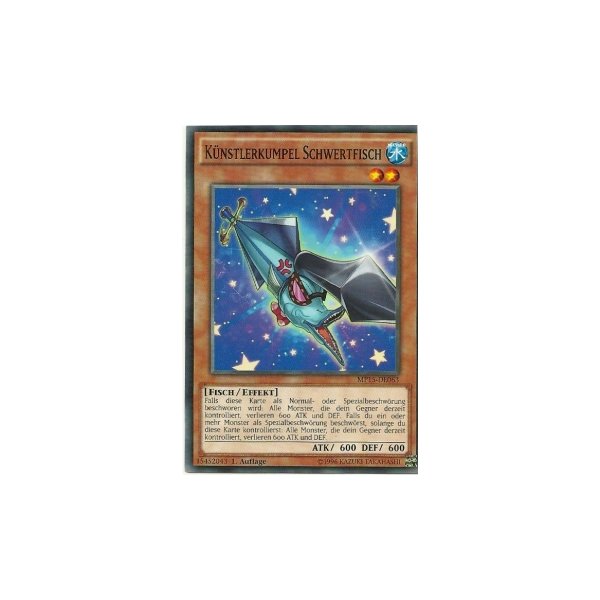 K&uuml;nstlerkumpel Schwertfisch MP15-DE063