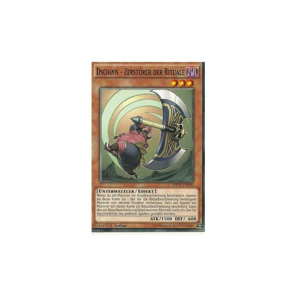 Dschinn - Zerst&ouml;rer der Rituale MP15-DE090