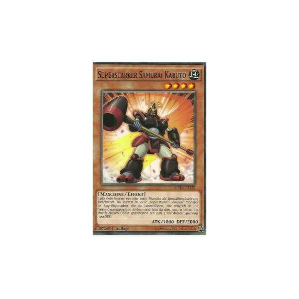 Superstarker Samurai Kabuto MP15-DE132