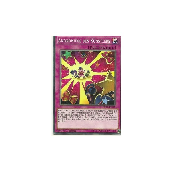 Anordnung des K&uuml;nstlers MP15-DE178