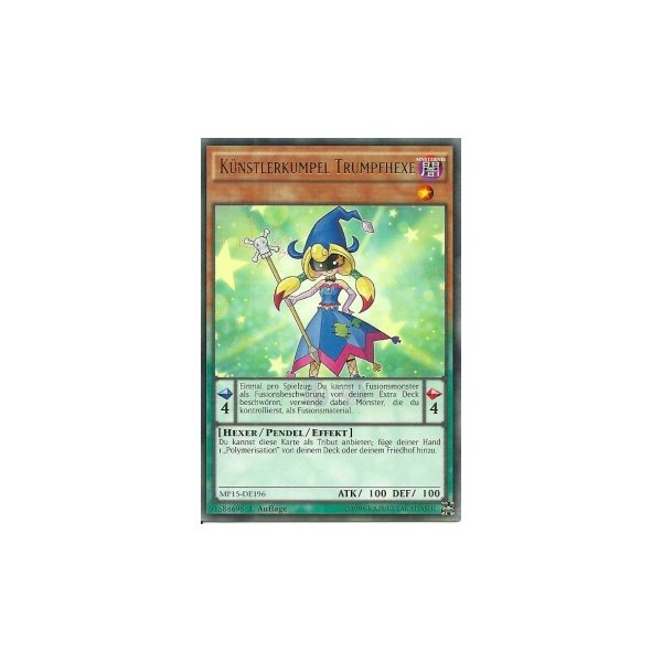K&uuml;nstlerkumpel Trumpfhexe MP15-DE196