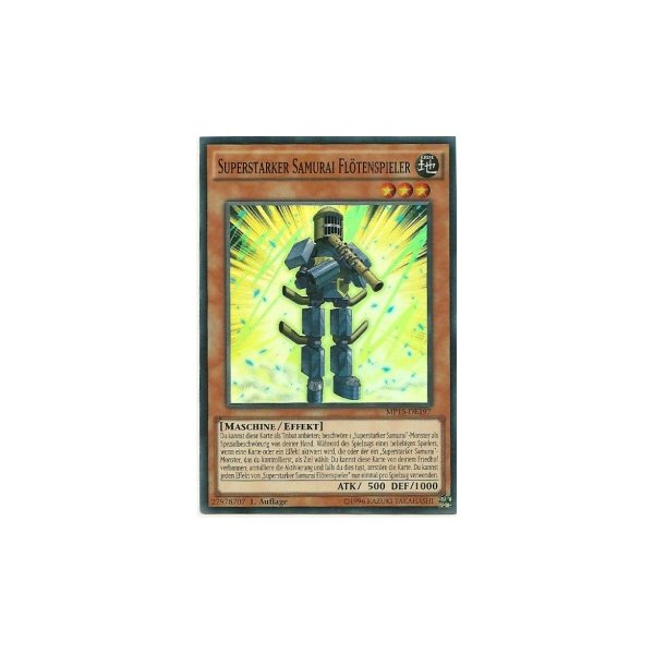 Superstarker Samurai Fl&ouml;tenspieler MP15-DE197