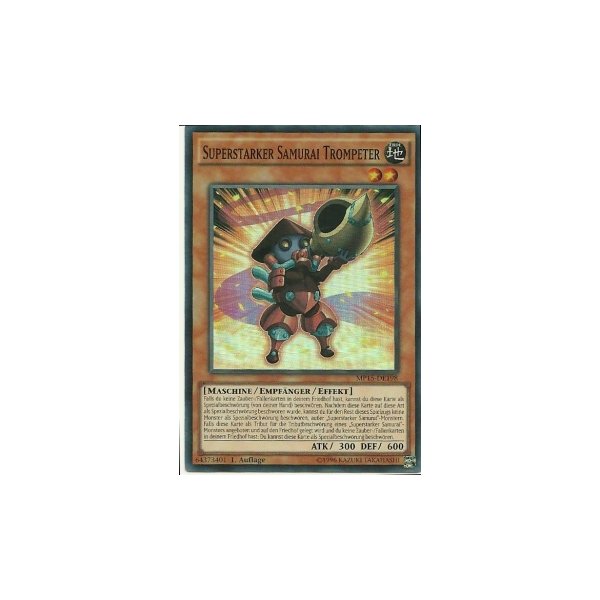 Superstarker Samurai Trompeter MP15-DE198