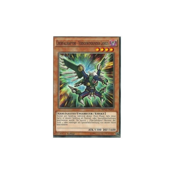 &Uuml;berfallraptor - Verschwindender Lanius MP15-DE201