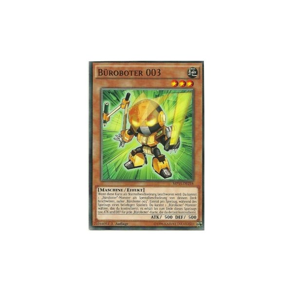 B&uuml;roboter 003 MP15-DE218