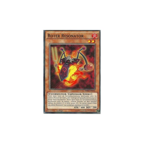 Roter Resonator HSRD-DE016