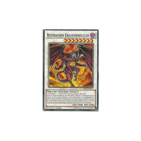 Rotdrachen-Erzunterweltler HSRD-DE023