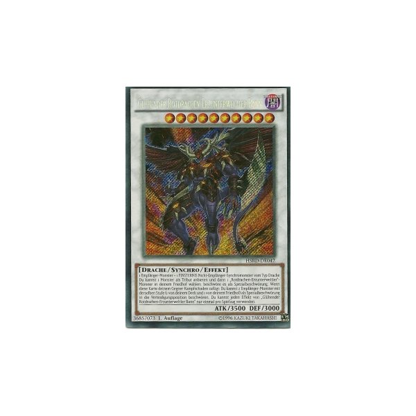 Gl&uuml;hender Rotdrachen-Erzunterweltler Bann HSRD-DE042