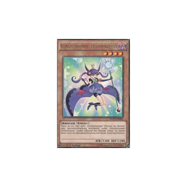 K&uuml;nstlerkumpel Helfprinzessin DOCS-DE003