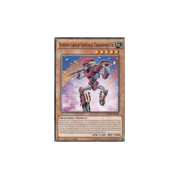 Superstarker Samurai Transporter DOCS-DE005