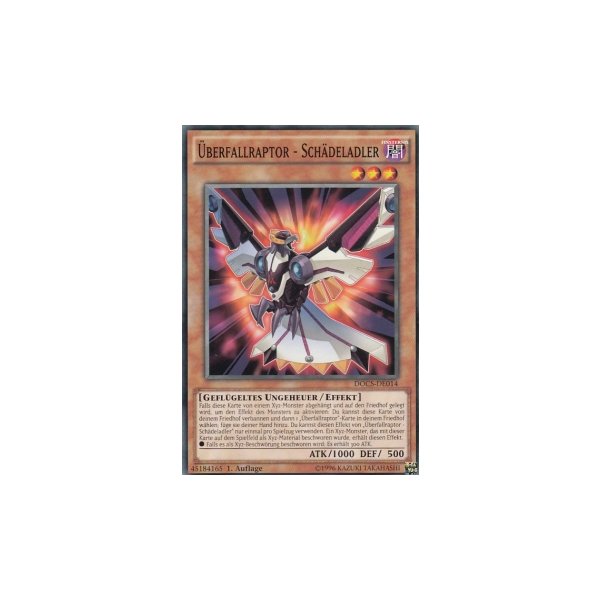 &Uuml;berfallraptor - Sch&auml;deladler DOCS-DE014