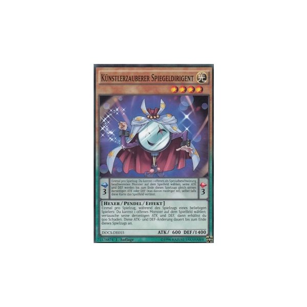 K&uuml;nstlerzauberer Spiegeldirigent DOCS-DE015