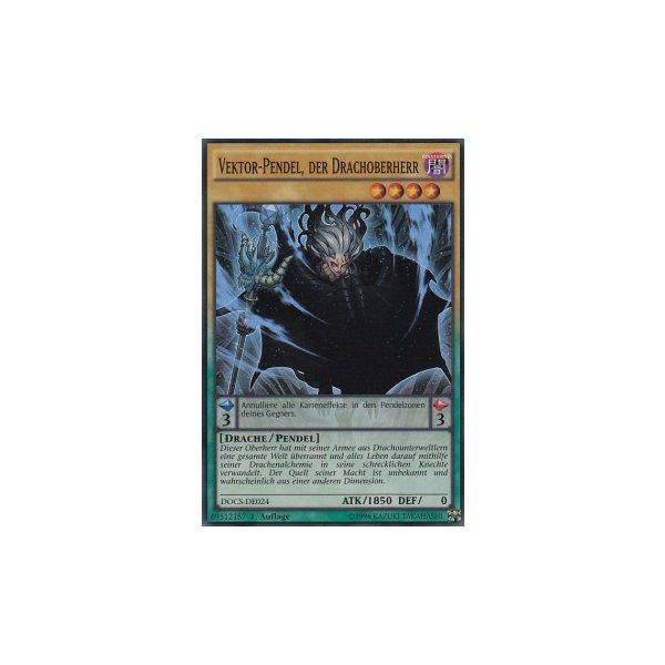 Vektor-Pendel, der Drachoberherr DOCS-DE024