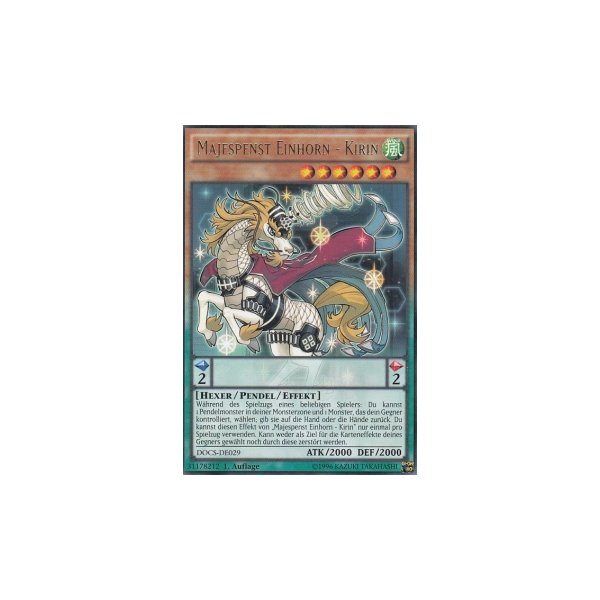 Majespenst Einhorn - Kirin DOCS-DE029