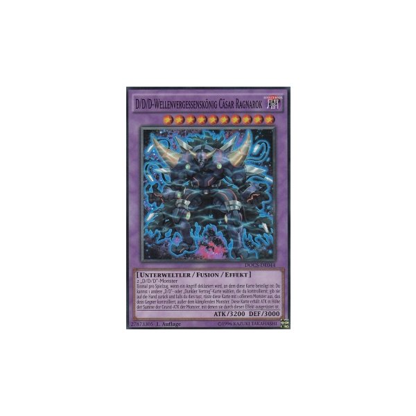D/D/D-Wellenvergessensk&ouml;nig C&auml;sar Ragnarok DOCS-DE044