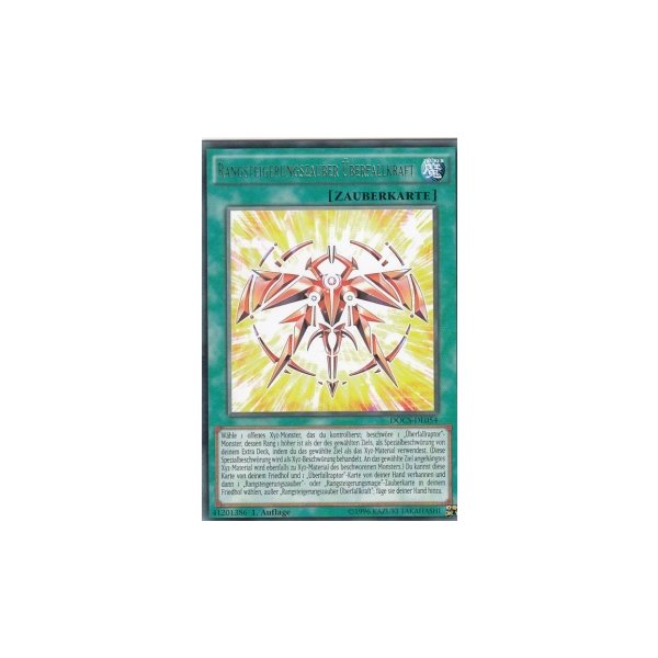 Rangsteigerungszauber &Uuml;berfallkraft DOCS-DE054