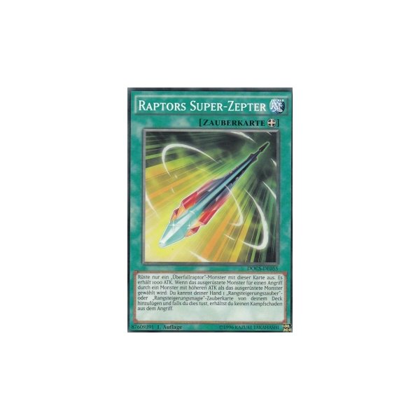 Raptors Super-Zepter DOCS-DE055