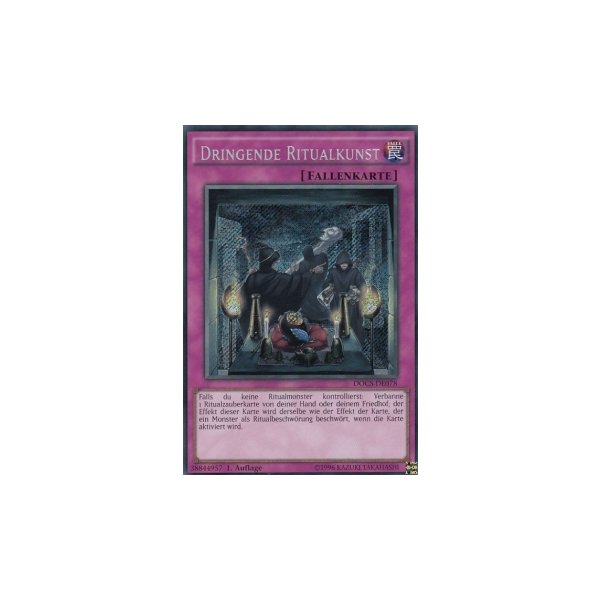 Dringende Ritualkunst DOCS-DE078