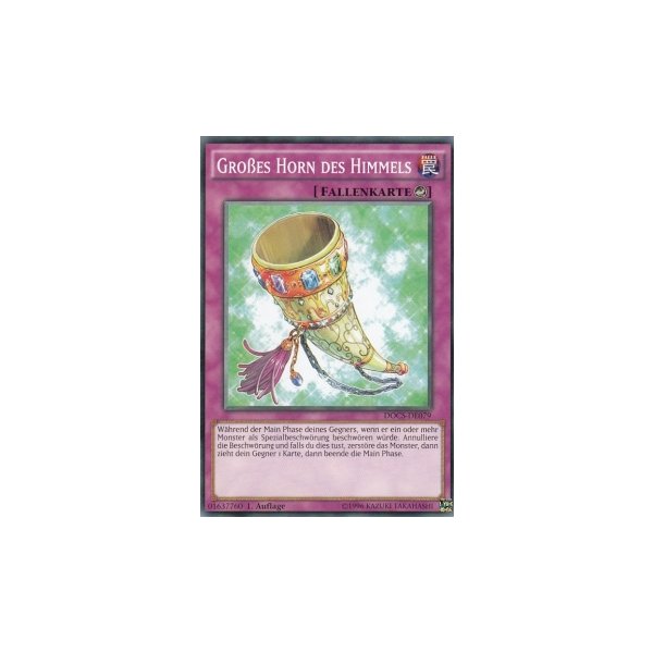 Gro&szlig;es Horn des Himmels DOCS-DE079