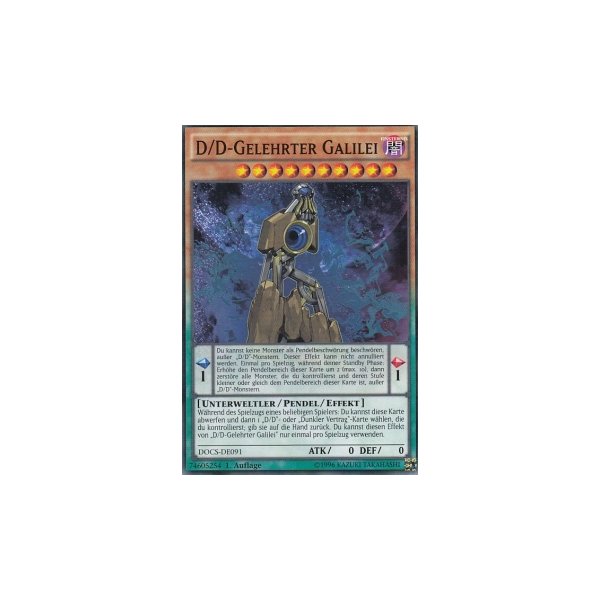 D/D-Gelehrter Galilei DOCS-DE091