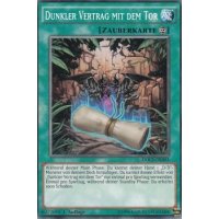 Dunkler Vertrag mit dem Tor DOCS-DE093