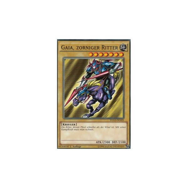 Gaia, zorniger Ritter YGLD-DEA05