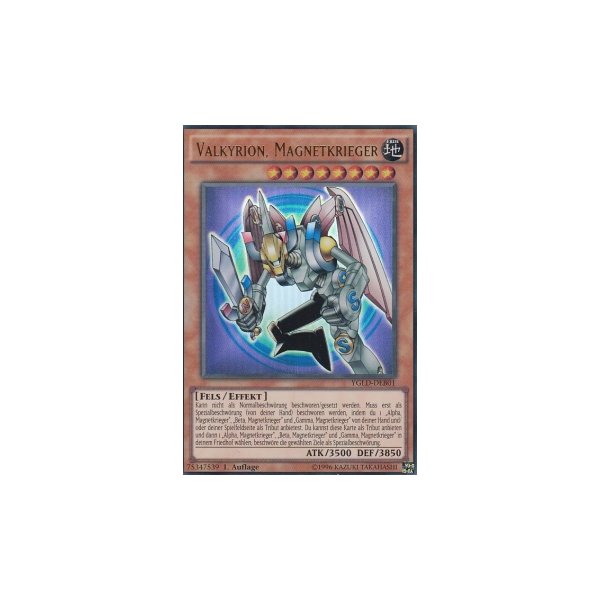 Valkyrion, Magnetkrieger YGLD-DEB01