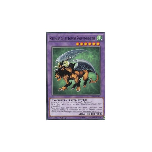 Schim&auml;re das fliegende Sagenungeheuer YGLD-DEB41