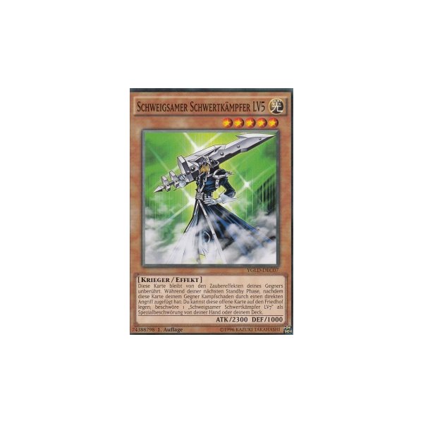 Schweigsamer Schwertk&auml;mpfer LV5 YGLD-DEC07