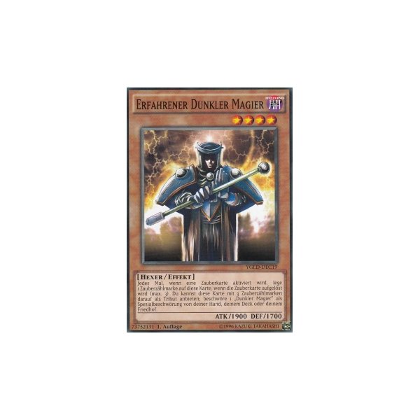 Erfahrener Dunkler Magier YGLD-DEC19